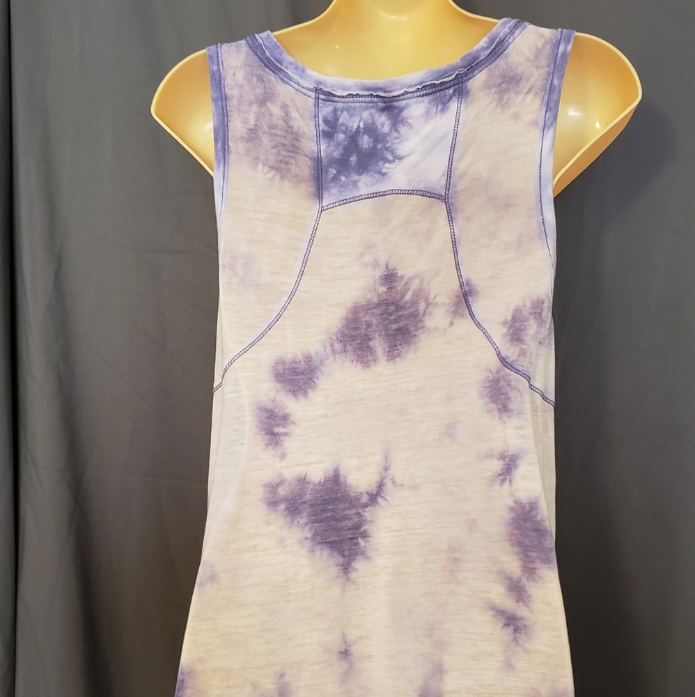 🆕️ Calvin Klein Performance Purple Sheer Tank top - Picture 4 of 5
